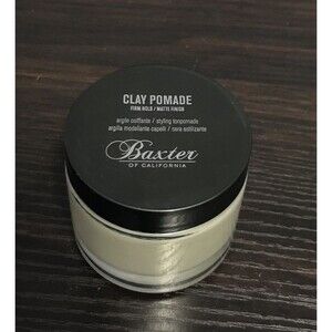 New Baxter of California Clay Pomade, Firm Hold Matte Hair Clay for Men 2fl Oz